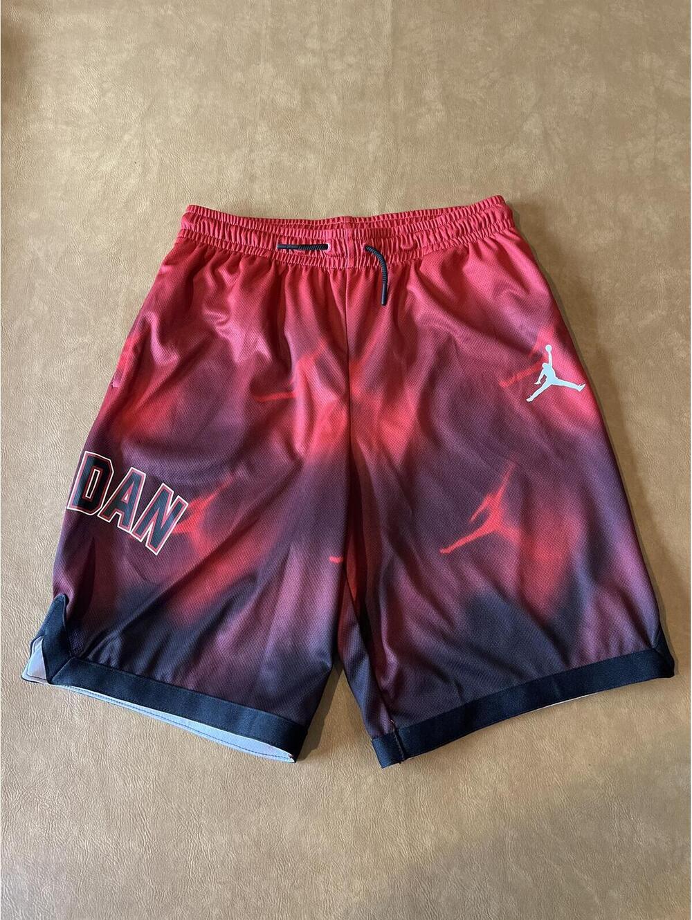 Jordan Sky Fade Mesh Shorts Red/Black (Boys XL)